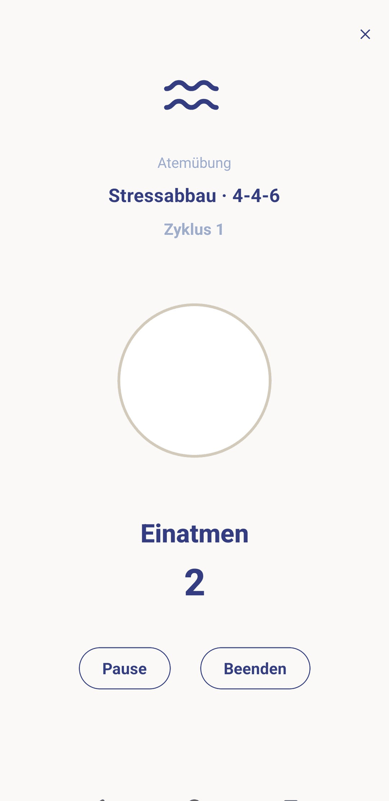Atemübung